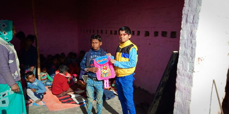 #1 School Bag Distribution